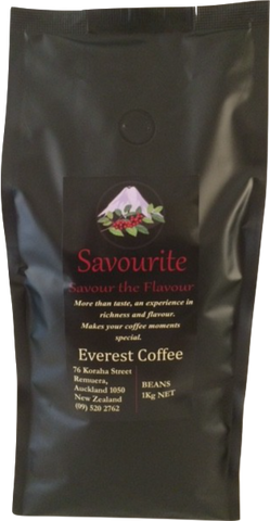 Savourite Freshly Roasted Coffee Beans by Everest Coffee