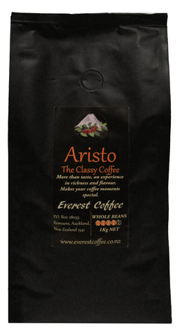 Aristo Freshly Roasted Coffee Beans by Everest Coffee