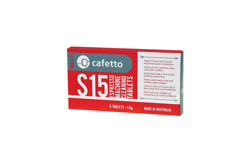 Caffetto S15 Espresso Machine  Blister Cleaning 8 Tablets
